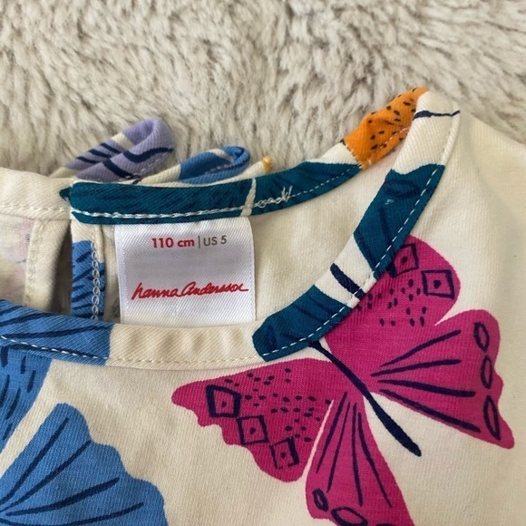 Hanna Andersson butterfly swing top 5 - Picture 4 of 4